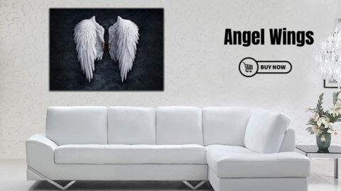 Angel Wings Paint Print by Banksy Picture Paint