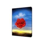 The Meditative Rose Oil Paint by Salvador Dali Picture Paint Picture Reproduction Print On Framed Canvas Wall Art Home Decoration