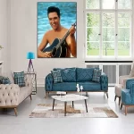 Elvis Presley Blue Hawaii Picture Print On Framed Canvas Wall Art Home Decoration