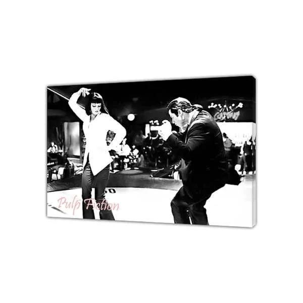 Pulp Fiction Movie Photo/ Picture Print On Framed Canvas Wall Art Home Decoration